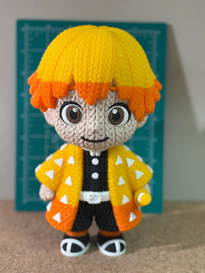 Crochet Style Demon Slayer 3D Figure