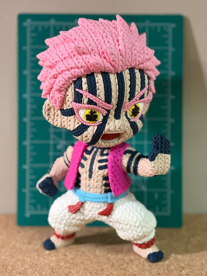 Crochet Style Demon Slayer 3D Figure